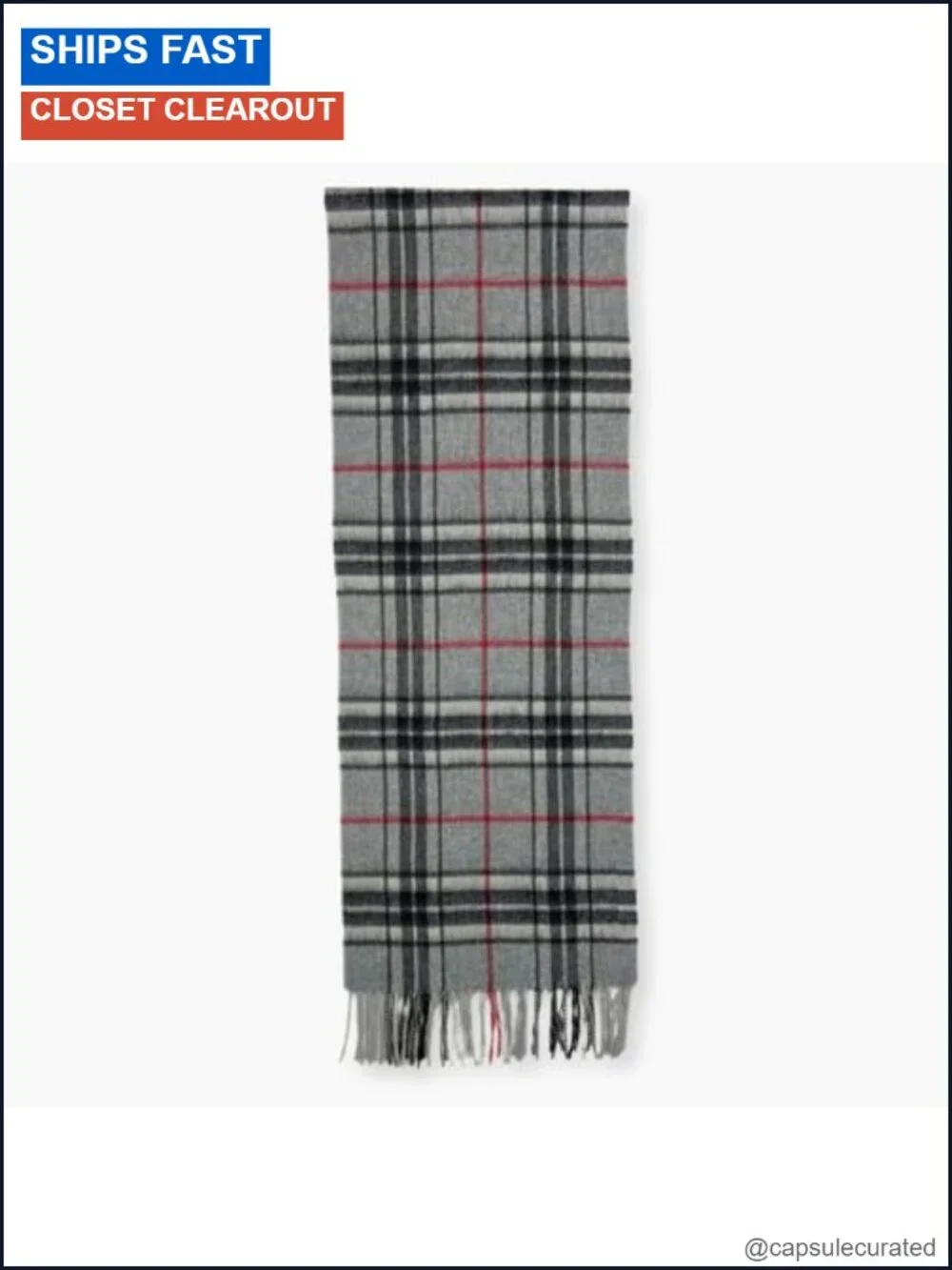 100% Australian Wool Plaid Scarf - Unisex Winter Warm Lightweight 72in
